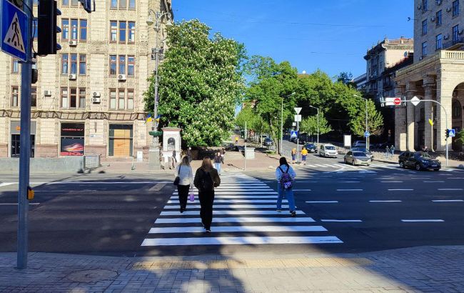 В центре Киева открыли новый наземный переход через Крещатик: чем он особенный