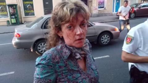В Одесі побили відому активістку (відео)