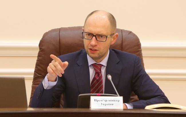Яценюк исключает изменение текста и сроков соглашения о ЗСТ Украины с ЕС