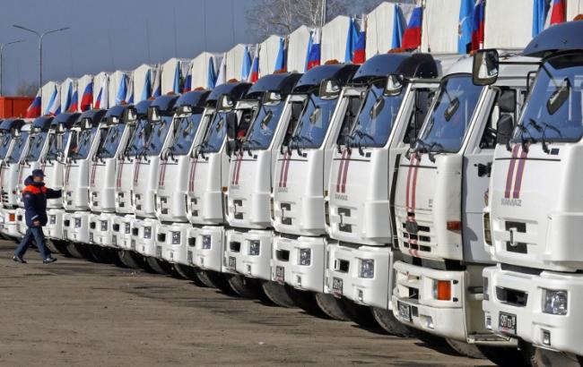 МЧС отправит 56-ую автоколонну с гуманитарной помощью Донбассу