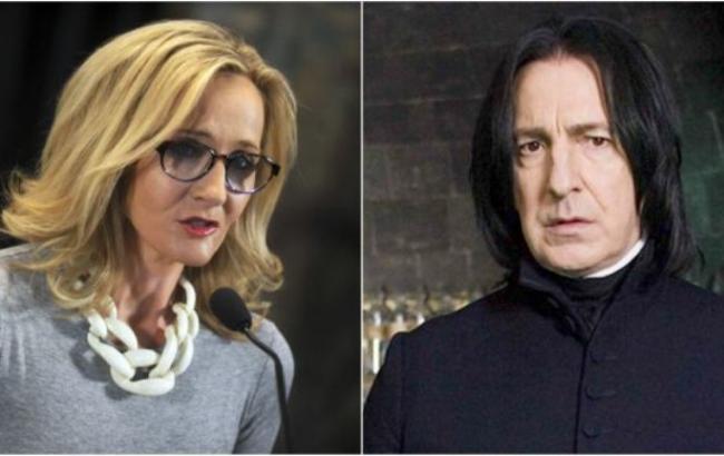 Перед съемками "Гарри Поттера" Роулинг дала напутствие Рикману