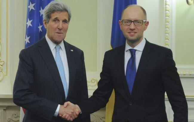 Керри пообещал Украине дополнительный 1 млрд долл. кредитных гарантий