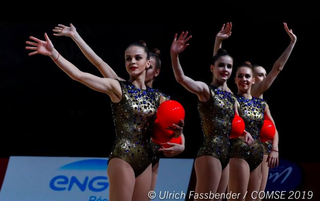Украинские гимнастки завоевали три награды на Гран-при во Франции