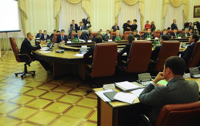 Кабмин сегодня проведет свое очередное заседание
