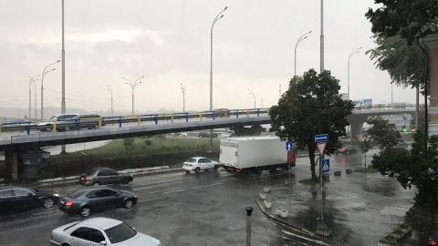 На Київ обрушився ураган