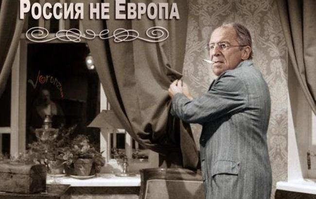 Не Европа: Россию внесли в список "стран вокруг Европы"