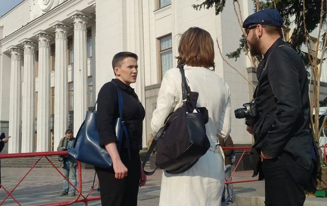 Савченко прийшла в Раду