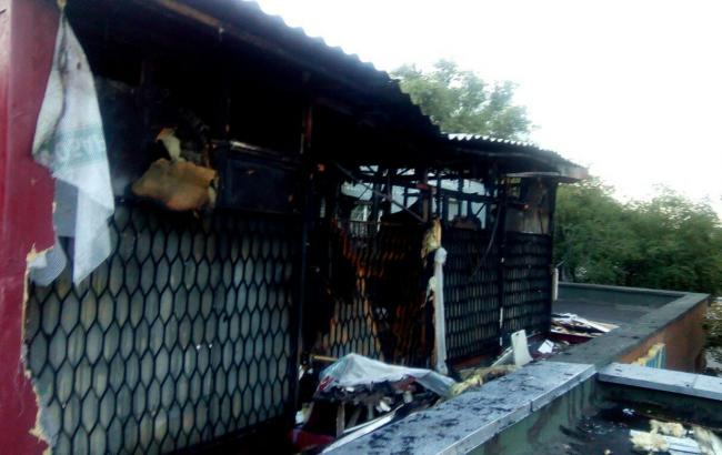 В Киеве горел хостел, травмированы 6 человек
