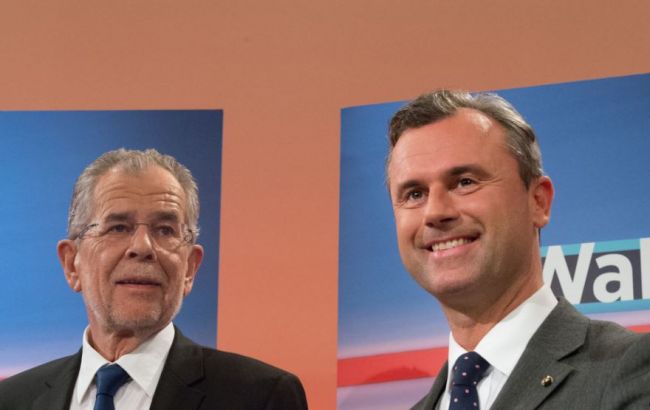 В Австрии сегодня выбирают президента в повторном втором туре