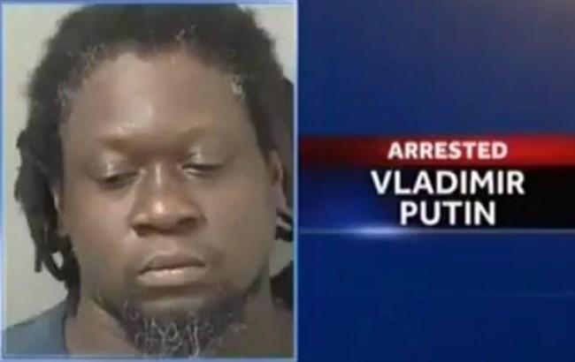 Кричал на сотрудников магазина: в США арестовали чернокожего Владимира Путина
