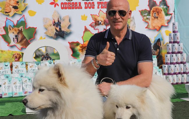 Труханов посетил Odessa Dog Fest