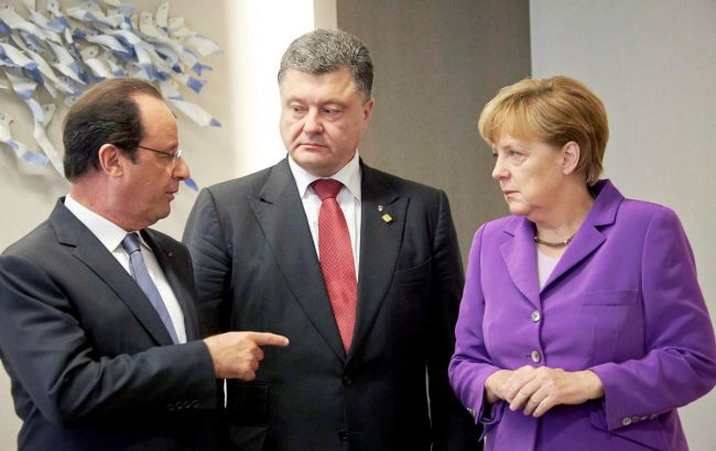 Перед переговорами у нормандському форматі Порошенко зустрінеться з Меркель і Олландом