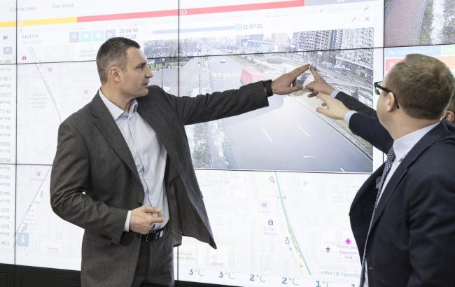 Кличко: центр моніторингу дозволяє контролювати прибирання міста під час негоди