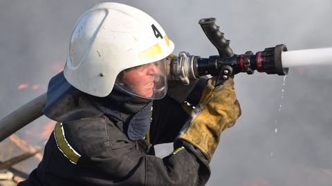 Во Львове горело отделение одного из банков. Полиция расследует поджог