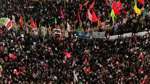 Число пострадавших на похоронах Сулеймани резко возросло