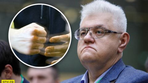Активисты избили Сивохо в любимом месте Зеленского (видео)