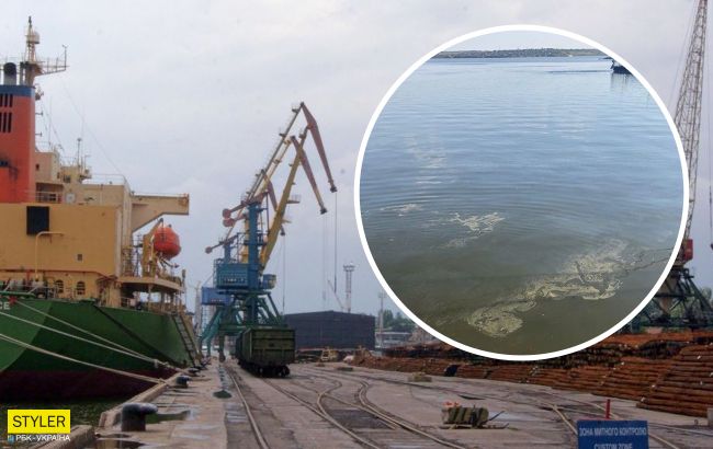 Экологическая катастрофа в Николаеве: масло полилось в лиман