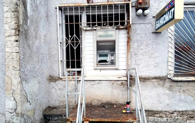 В Харькове неизвестные подорвали и ограбили банкомат