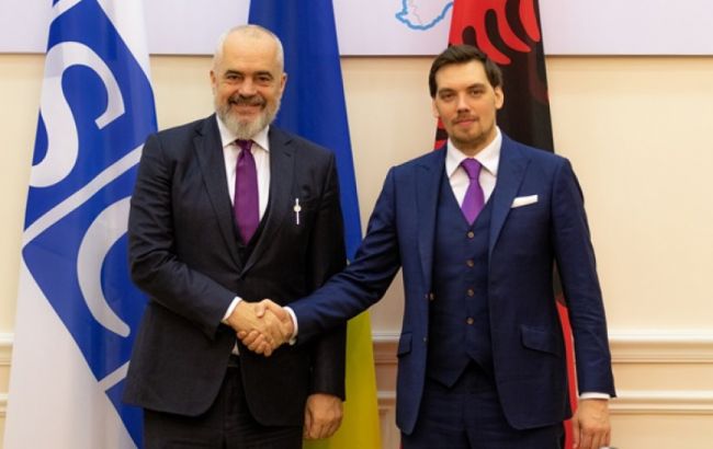 Україна обговорила створення зони вільної торгівлі з Албанією