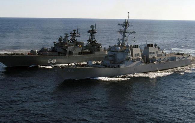 Отряд российских военных кораблей вошел в Ла-Манш