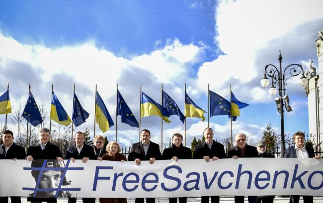 Участники Международного консультативного совета призвали освободить Савченко