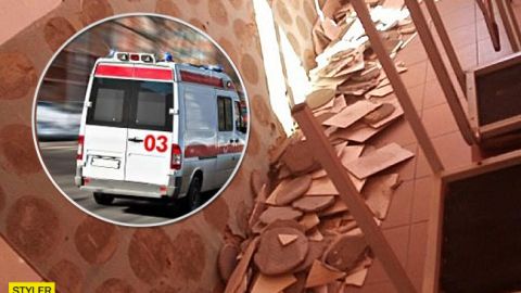 На школяра обрушилася плитка: деталі події під Києвом