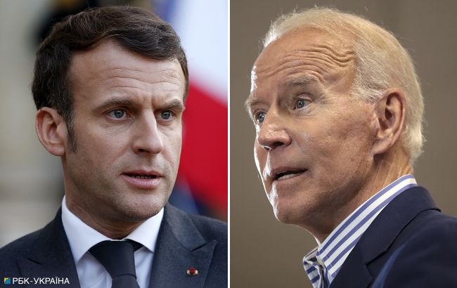 Байден и Макрон поговорили об Украине: о чем договорились