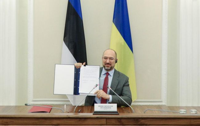 Україна та Естонія підписали угоду про технічне та фінансове співробітництво