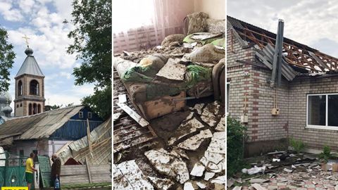 Це катастрофа: ураган розніс на друзки село під Херсоном (фото)