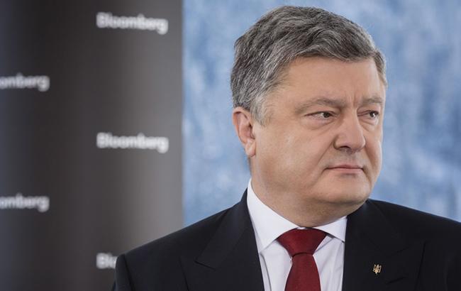 Порошенко задекларировал 1,3 млн гривен дохода от вкладов в банке