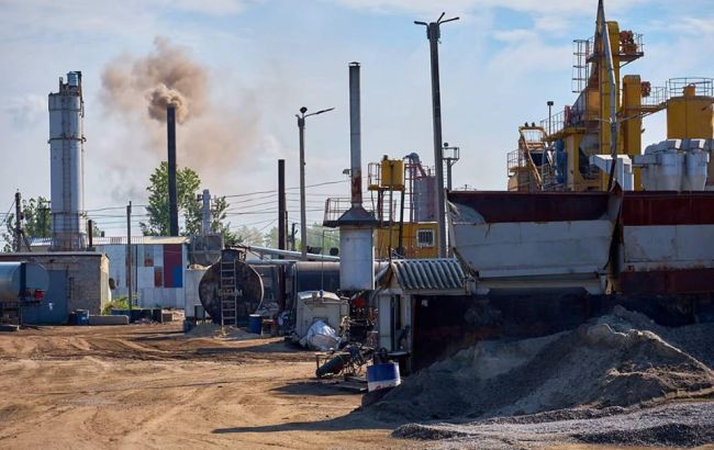 У Донецькій області два асфальтні заводи викрили на забрудненні атмосфери