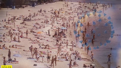 Пляжний сезон в Україні: лікар оцінив ризики зараження COVID-19 у воді