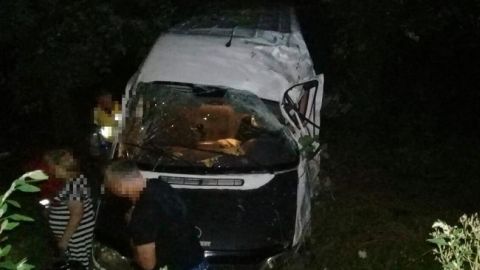 У Вінницькій області в ДТП з мікроавтобусом постраждали вісім чоловік