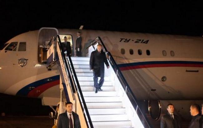 Путин прибыл в Минск