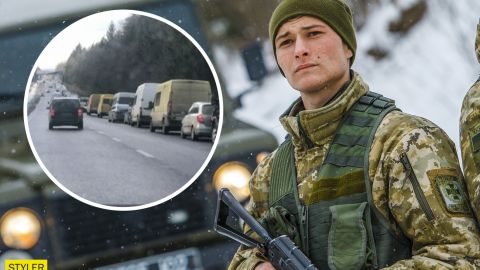 На западных границах Украины огромные очереди из машин: что происходит