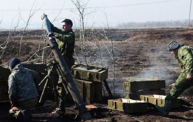 Боевики обстреляли силы АТО возле Крымского, ранен военный