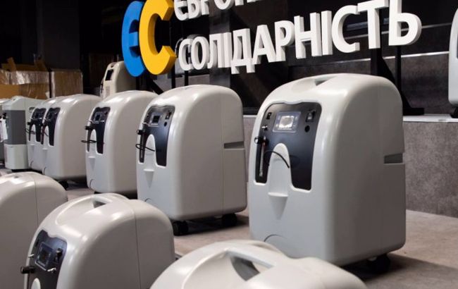 У Порошенко передали Бородянской амбулатории кислородные концентраторы