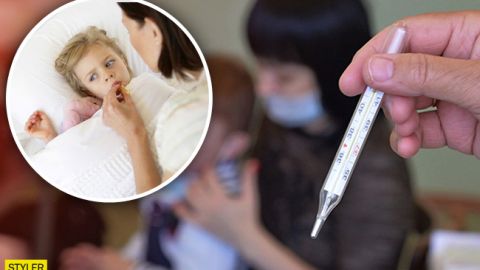 Грипп в Украине: как правильно сбивать высокую температуру при болезни