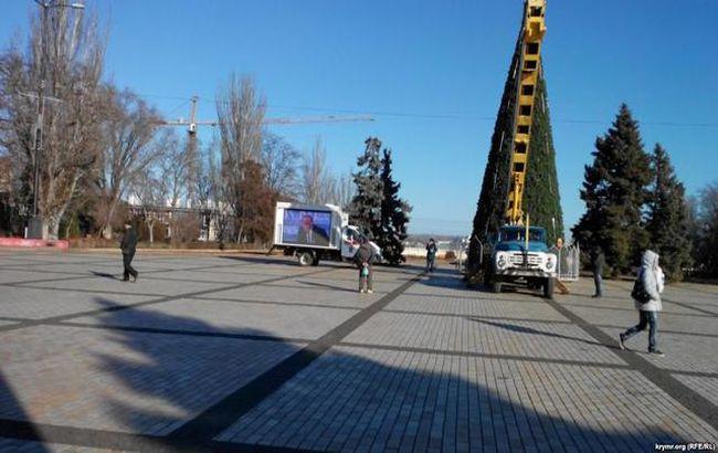 Жители Керчи и Севастополя проигнорировали пресс-конференцию Путина