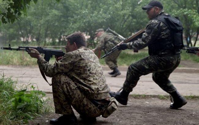 В Донецкой обл. пограничники выявили ДРГ боевиков, идет бой