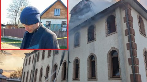 На Буковине монах УПЦ МП украл деньги из церкви и поджог храм с магазином (видео, фото)