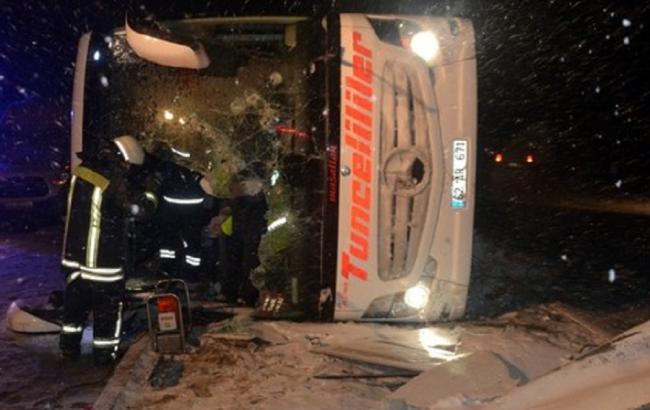 В Турции в ДТП с автобусами пострадали 55 человек