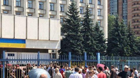 ЦИК взяли под усиленную охрану из-за акции протеста