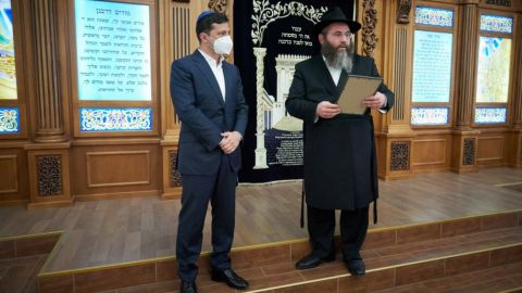 Зеленський про антисемітизм в Україні: рівень дуже низький