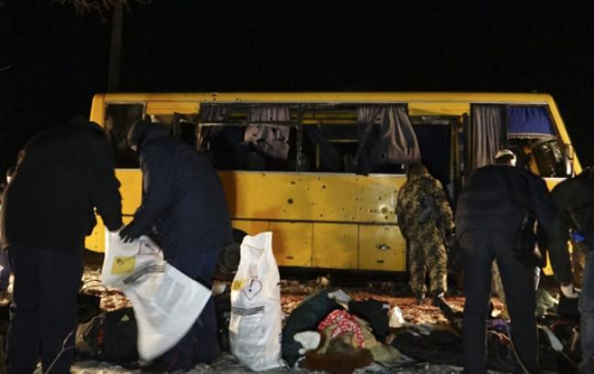 В ДНР утверждают, что автобус под Волновахой был подорван миной