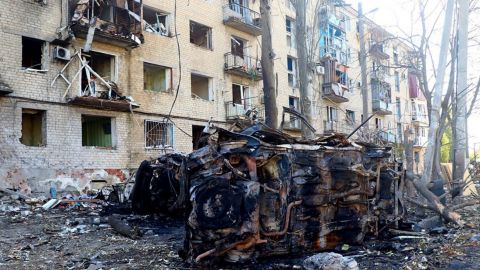 Ракетний удар по Кураховому: в МВС показали відео наслідків