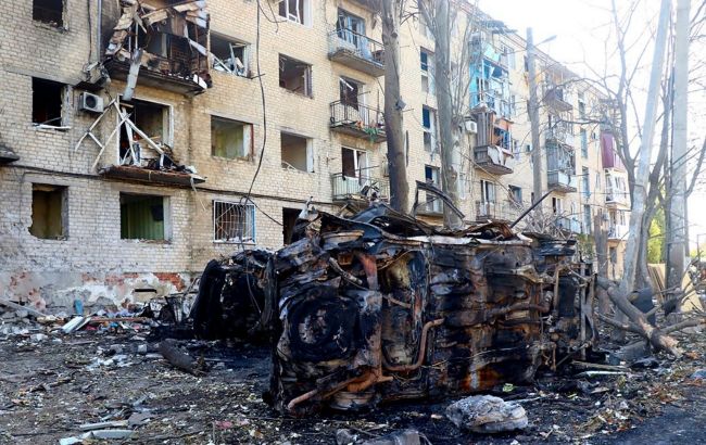 Ракетный удар по Курахово: в МВД показали видео последствий