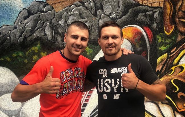 Гвоздик не зможе підтримати Усика в дебютному бою в супертяжах