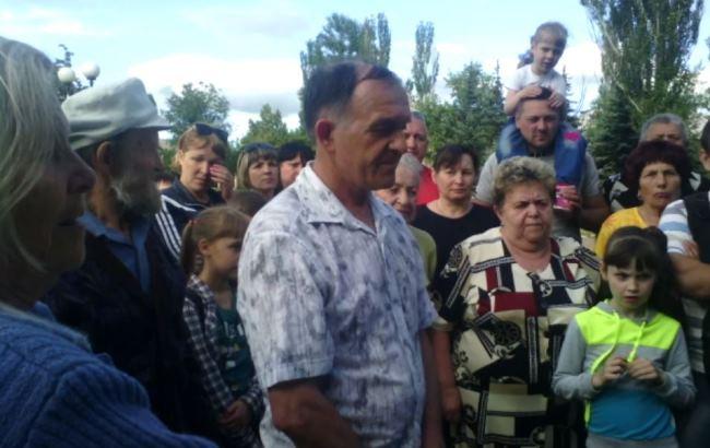 Жители оккупированного Донбасса протестуют из-за угрозы экологической катастрофы