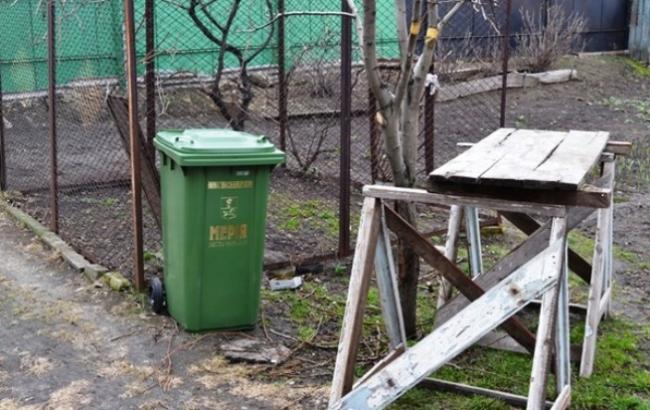 В Черкассах начали воровать мусорные баки